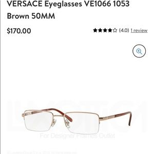 Versace glasses *NEW*